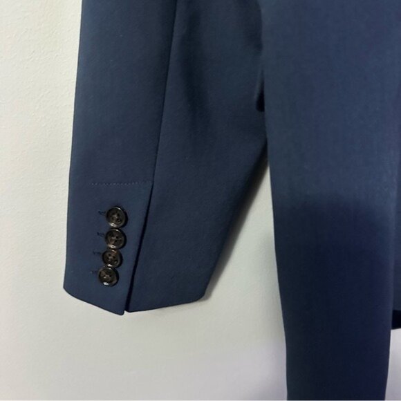 Abercrombie & Fitch Navy Blazer XL NWT Tailored Old Money Chic - Picture 8 of 14